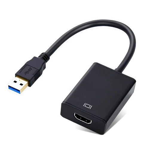 ELUTENG USB to HDMI Adapter USB 3.0/2.0 to HDMI 1080P Video Audio Converter USB Video Adapter USB A to HDMI Adapter Multiple for Desktop PC TV Compatible with Windows XP 7/8/ 8.1/10