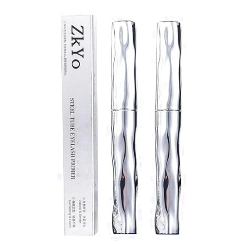HMAMOR Zkyo Steel Tube Eyelash Primer, Hydrofix Fiber Mascara, Eyelash Primer, Tubular 𝐄yelash 𝐏rimer, Waterprooflong Curling Mascara, Natural and Non-Smudged (2 Pcs)