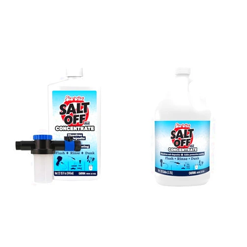 STAR BRITE Salt Off Concentrate Kit - Salt Remover Wash & Marine Engine Flush - 32 OZ.with Applicat Salt Off Concentrate - 1Gallon - Ultimate Salt Remover Wash & Marine Engine Flush for Bo