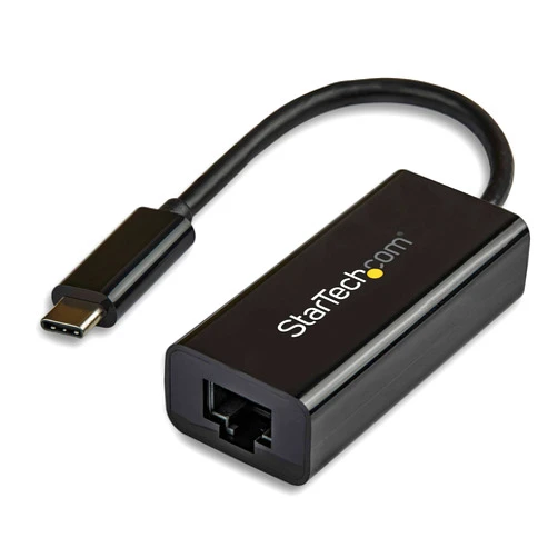 StarTech.com USB-C to Gigabit Ethernet Adapter, Thunderbolt 3 /4 Compatible, RJ45 LAN Network Converter, Windows & Mac