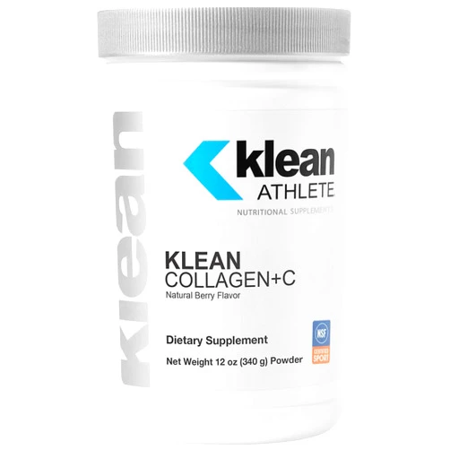 Klean ATHLETE Klean Collagen+C - Collagen Peptides with Vitamin C - for Joint & Connective Tissue Support - 12 Ounces - Natural Berry Flavor