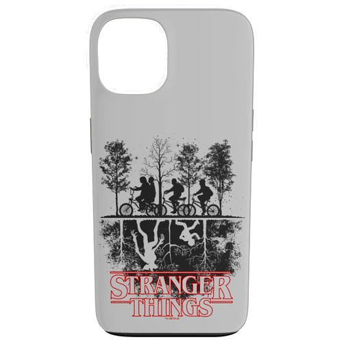 Stranger Things iPhone 13 Stranger Things The Upside Down Silhouettes Case