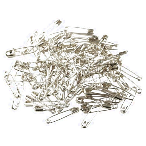 MARUZEN Marzen Products AC111-1 MERZEN Snapping Safety Pins, Silver, 1.1 inches (27 mm), 100 Pieces