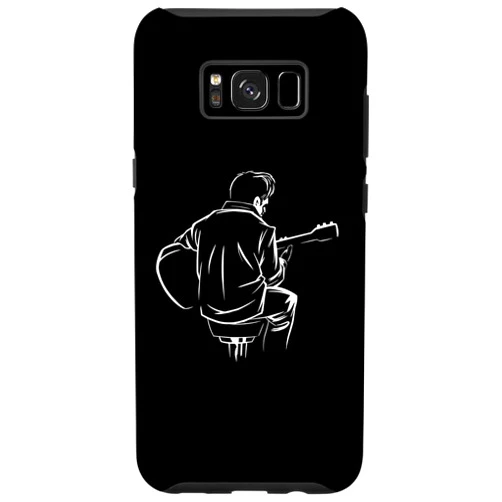 Musikinstrumente Gitarristen lustige Sprüche Galaxy S8+ Man plays guitar with musical instrument for concerts friends Case