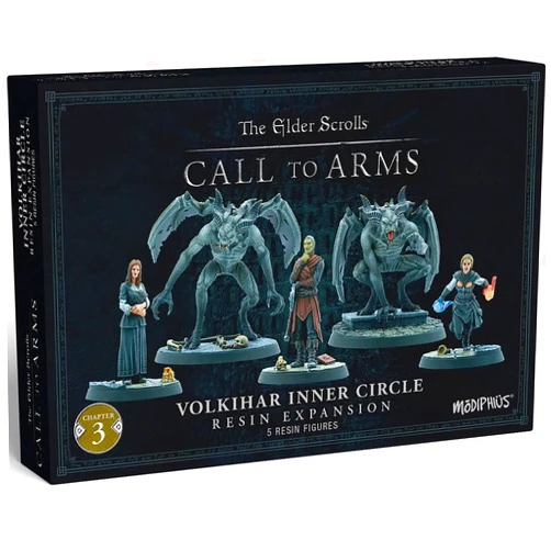 Modiphius Entertainment The Elder Scrolls: Call to Arms - Volkihar Inner Circle - 5 Unpainted Resin Figures