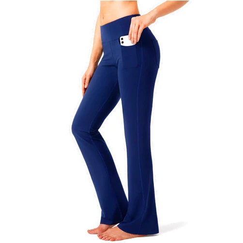G Gradual Women's Yoga Pants with Pockets Flare Leggings High Waist Yoga Dress Pants Tall Bootcut Casual Work