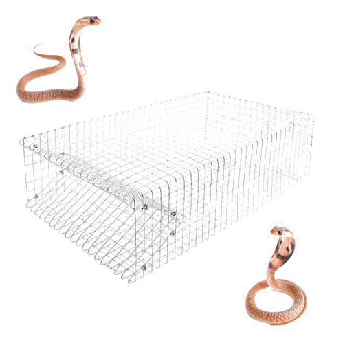 AMZTraps The Amazing Humane Snake Trap (Small) - Catches and Release All Kinds of Snakes - Reusable!