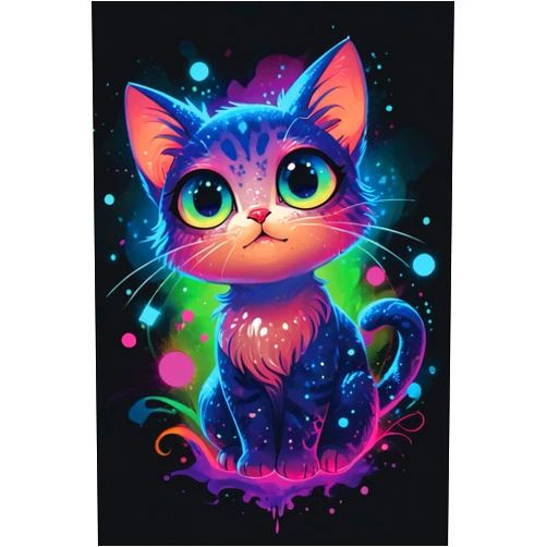 Felix Fabulas Lustige süße Cartoon Katze – Tagebuch, Notizbuch: Kätzchen, perfektes Geschenk für Kinder, Teenager und Katzenliebhaber | Breit liniert | 120 linierte Seiten, 6 x 9 (German Edition)