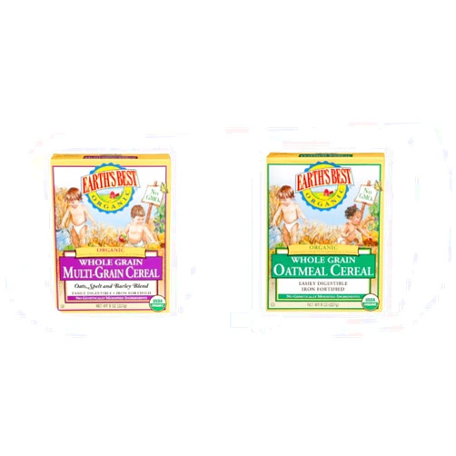 GENERIC Earth Best Baby Food, Organic Whole Grain Cereal, Multi Grain & Oatmeal (2 Pack)