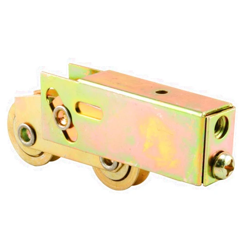 Prime-Line D 1735 Roller Assembly, 1-1/4 In. Tandem Wheels, Concave Edge, Ball Bearing (Single Pack)