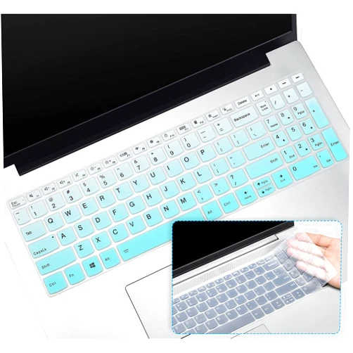 DAMMOMKO 2PCS Keyboard Cover for 2024 2023 Lenovo ideaPad 5 5i/Ideapad 3 3i 15.6