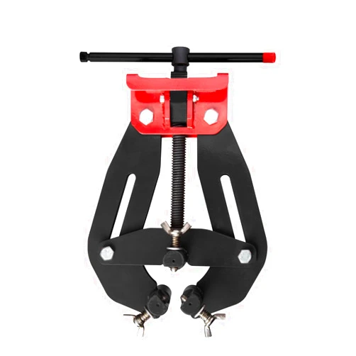 Steelman Pro Steelman 6-inch Ultra Clamp Pipe Clamp for Welding, 2 to 6-inch Pipes, Quick-Release Button, T-Handle Rapid Adjustment, Pipe Alignment Tool