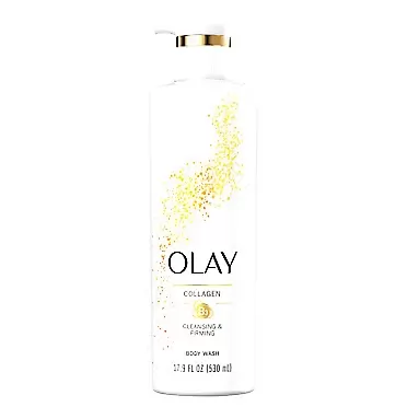 Olay, Cleansing & Firming Body Wash with Vitamin B3 & Collagen, 17.9 Fl Oz