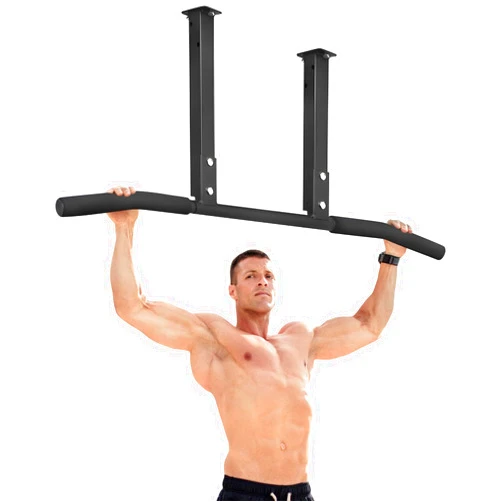 ATENTO Pull Up Bar, Chin Up Bars Ceiling Mount, Workout for Home Gym, Beam, Crossfit - Heavy-Duty, Foam Grip, Easy installation