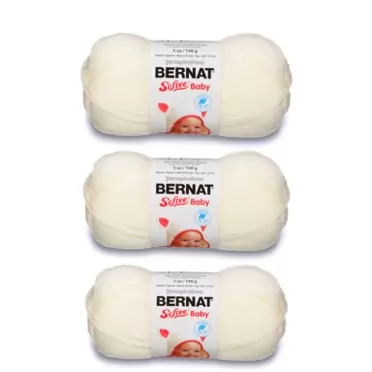 Bernat Softee Baby Yarn, Antique White