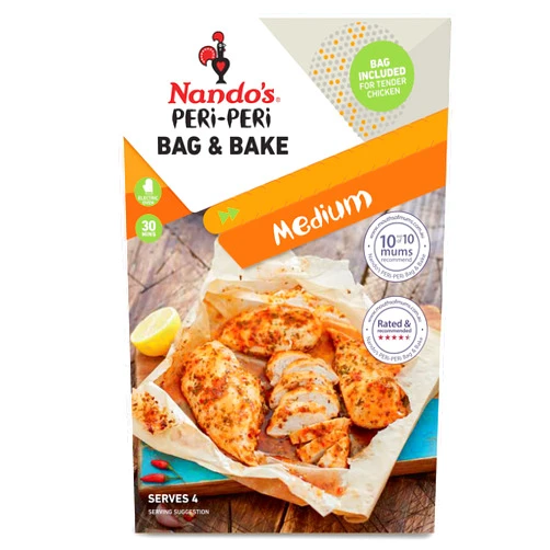 Nando'S Peri-Peri Bag & Bake Medium, 20 g
