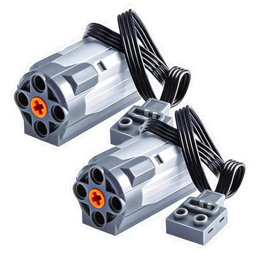 YUN.arbor Power Functions M-Motor 8883 (2 PCS) Compatible with Lego Motor MOC Technic Parts