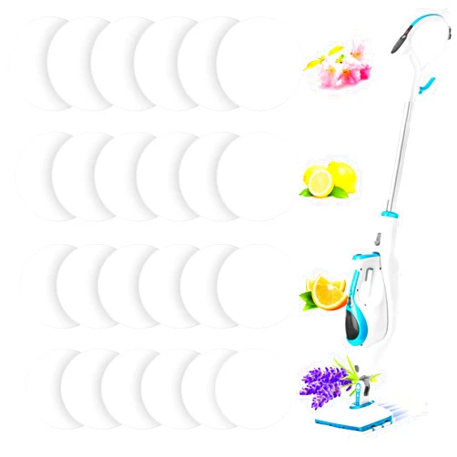 Maitys 24 Pcs Fragrance Discs Replacement Steam Mop Scent Practical Fragrance Compatible with Powerfresh and Symphony Series, Compatible with Model 1940, 1806 and 1132(Fresh Fragrances,24 Pcs)
