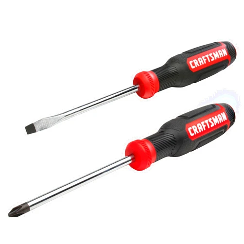 CRAFTSMAN Screwdriver Set, Bi-material, 2 Piece (CMHT65072N)