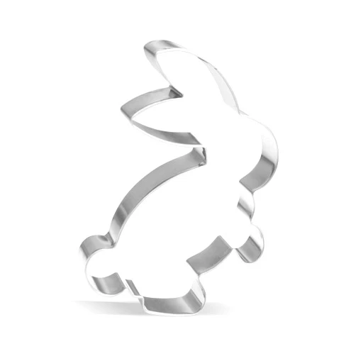 Keewah 4.1 inch Bunny Rabbit Cookie Cutter - Stainless Steel
