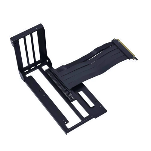 Lian Li LIANLI A3-mATX Vertical GPU Kit Black Vertical Bracket & PCI-e Gen 4.0 Compatible Riser Cable Kit A3-1X
