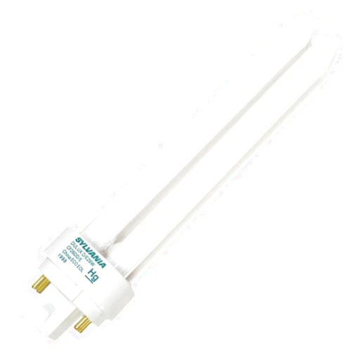 Sylvania (10 Pack) Sylvania 20684 CF26DD/E/827/ECO 26-Watt 2700K 4-Pin Double Tube Compact Fluorescent Lamp