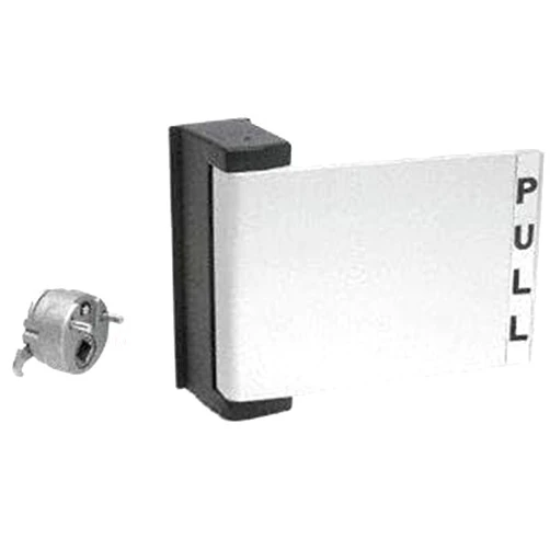 CRL C.R. LAURENCE DL2163A CRL Aluminum Universal Push-Pull Paddle Handle - Pull to Right