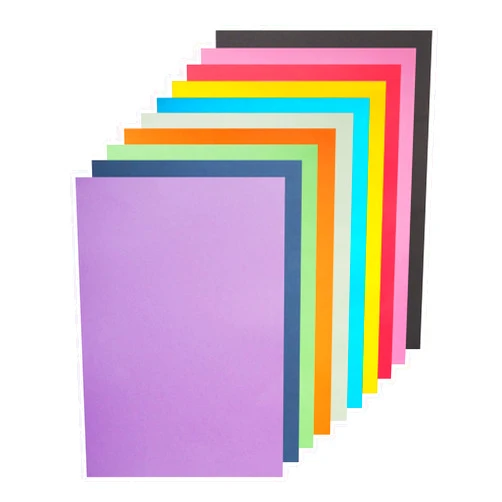 MARACOL Colored Poster Board,50 Sheets A3 Large Size 16.5 x 11.7 Inch Assorted Neon Trifold Poster Board Bulk for Art Display Board,Classroom Use,School Craft Project,Presentation Drawing