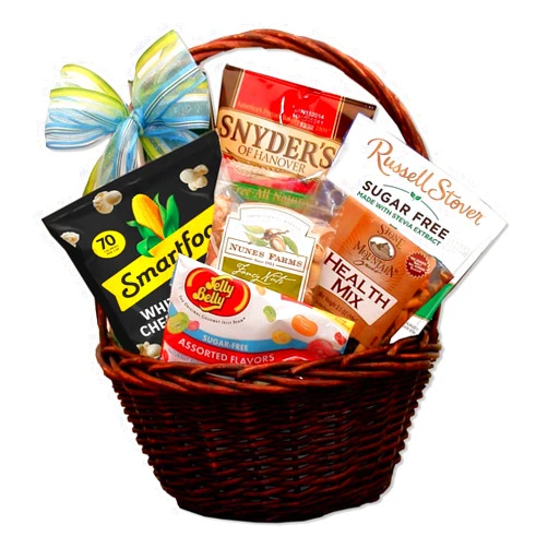 The Gift Basket Gallery Sugar Free - Basket with 1-3 day delivery included