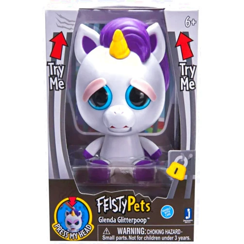 Feisty Pets™ Glenda Glitterpoop™ 4-Inch Figure