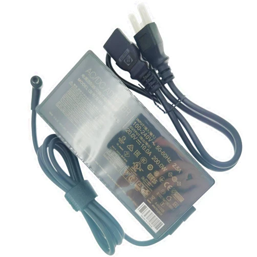 Palmoon ADP-200JB D 200W 20V 10A AC Charger Compatible with ASUS：TUF Dash F15 FX516PR FA506QR ROG Zephyrus G15 GA503QM-HQ121R GA50 6.0 x 3.7mm Laptop Power Supply Charger