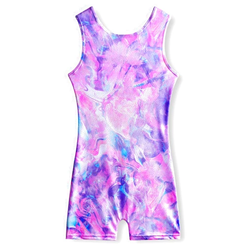 MYQFF Gymnastics Leotards for Girls Toddler Kids Dance Outfits Sparkle Tumbling Biketards Unitard Unicorn Mermaid