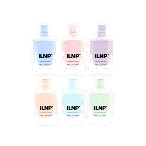 ILNP Cosmetics, Inc. ILNP Hatched Collection - Speckled Pastel Nail Polish Set