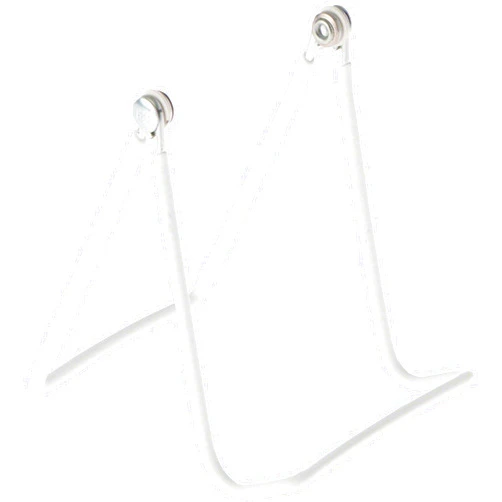 GIBSON HOLDERS 2A Adjustable White Wire Display Easel, 3.75
