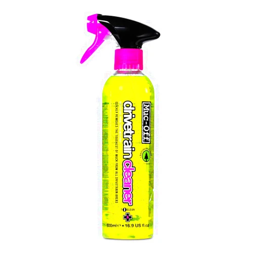 Muc-Off Muc Off Bio Drivetrain Cleaner, 500 Milliliters - Effective Biodegradable Bicycle Chain Cleaner and Degreaser Spray - Suitable for All Types of Bike