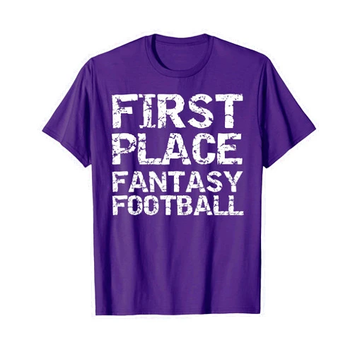 Funny Fantasy Football Winner Gifts Design Studio League Championship Trophy Item First Place Fantasy Football T-Shirt