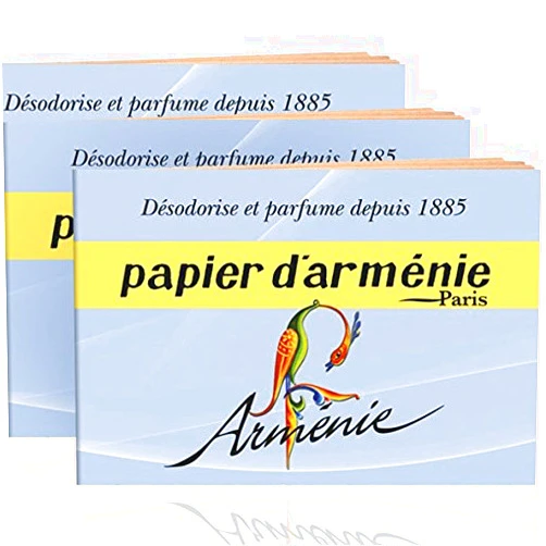 Papier d'Armenie Annee Armenie Burning Papers 3 x 12 sheets by Papier d'Armenie