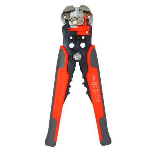 Mofail Wire Stripper,Wire Stripping Tool 8-Inch Self-adjusting Cable Stripper (Red)
