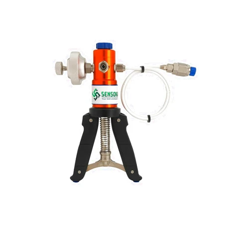 Sensokart *Ship with in 1day* Hand Operated Pressure and Vacuum Pump Calibrator (Only Hand Pump) for Calibration Labs, Field Calibration and Pressure Transmitter Calibration Model: SK-2200-P