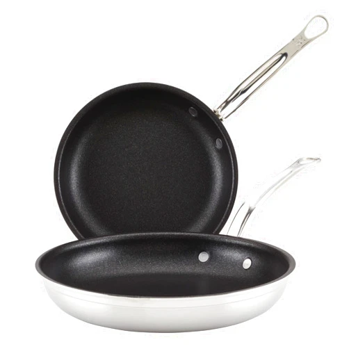 Hestan - ProBond Collection - TITUM Nonstick Stainless Steel Frying Pan Set, Induction Cooktop Compatible, Made without PFOAs (8.5