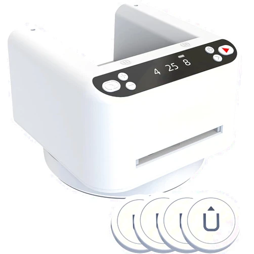 INLETTER YOUPAI 3rd Generation Automatic Card Dealer Machine 360°Rotating, 2 Decks Card Dealer Machine,Up to 8 Players, for Uno,Texas Hold'em,Blackjack and Home Card Games&Board Games