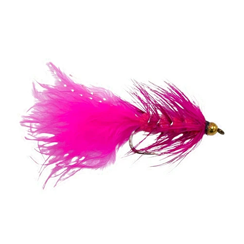 Feeder Creek Bead Head Woolly Bugger Fly Fishing Flies | 12pc Flies for Fly Fishing | 4 Size Assortment Trout Flies 6, 8, 10, 12 (3 of Each Size) Fly Fishing Gear | Streamer Flies