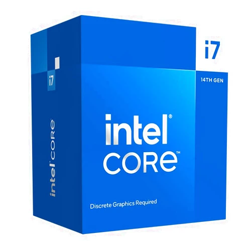 Intel Core i7-14700F Desktop Processor 20 cores (8 P-cores + 12 E-cores) up to 5.4 GHz