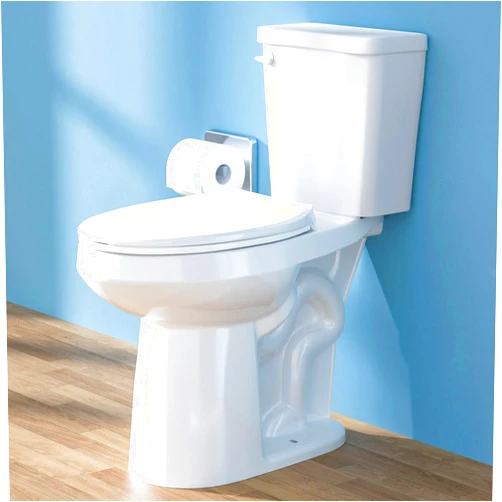 HOMLYLINK 21 Inch Tall Toilet for Seniors Elongated Toilet Extra High Toilet Comfort Bowl Height Toilet Seat Height 22