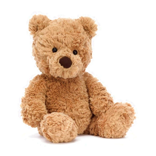 Jellycat Bumbly Bear Stuffed Animal, Small 11 inches | Teddy Bear Plush Toy | Classic Children's Gift