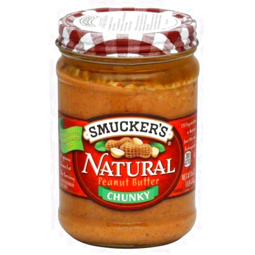 Smucker's Smuckers Natural Peanut Butter 16 Oz (Pack of 4) (Chunky)