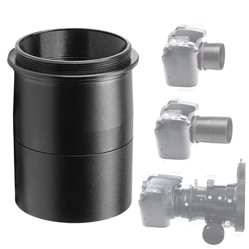 Starboosa 2-Inch Telescope Photo Adapter Extension Tube Kit - Dual 30mm Extenders with M48x0.75 Threads for Cameras & Eyepieces - Perfect for Astrophotography