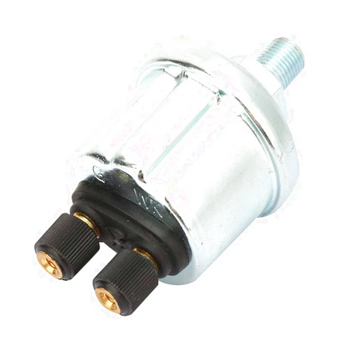 YWBL-WH 1/8 NPTF Bright Double Head Thread Car Oil Pressure Sensor Fit for VDO 0-10bar
