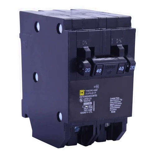 Square D by Schneider Electric HOMT2020240CP Circuit Breaker, Black