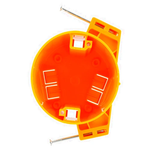 Leviton 3012-C00 3-Inch Round Ceiling Box, Cheetah Yellow